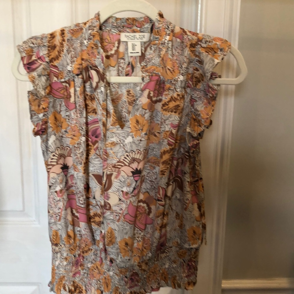 Rachael Zoe Paisley Sz small NWOT blouse